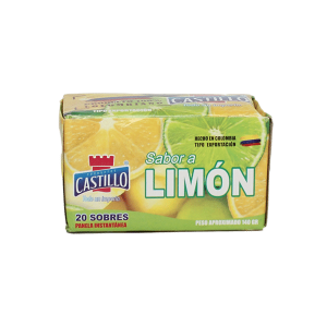 Panela instantánea en sobre sabor a Limón x 20 sobre
